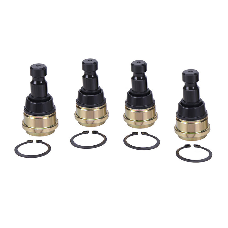Front Ball Joints Upper Lower for Polaris RZR 570 800 All Models 4 Pack