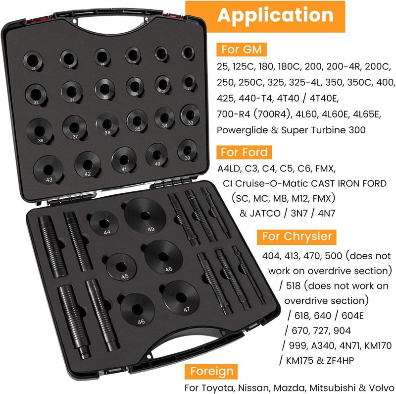 T-0220-39 Master Bushing Driver Kit Bearing Seal Installer Remover Tool