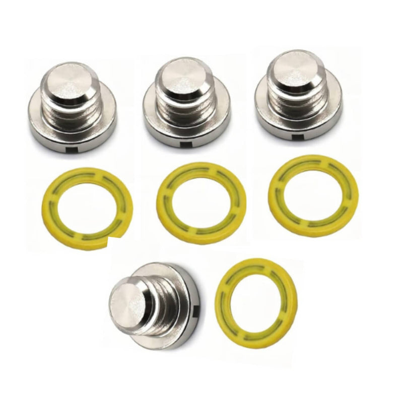 DURAFORCE 10-79953Q04 79953Q2 18-2244 Gearcase Drain Screw for Mercury for Quicksilver 4Pc