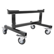 DURAFORCE Adjustable Chassis Stand for Sprint Midget Car 16-20in Locking Casters 2 Pieces
