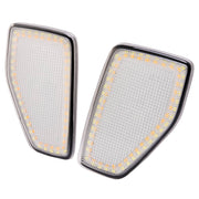 DURAFORCE Switchback LED Side Marker Signal Lights Clear Lens for HUMMER H3 2005-2010 Pair