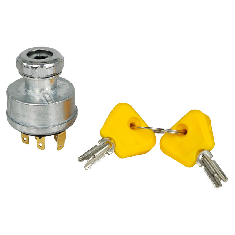 DURAFORCE 59450791 Ignition Key Switch Compatible Fitment for Ingersoll Rand Skyjack