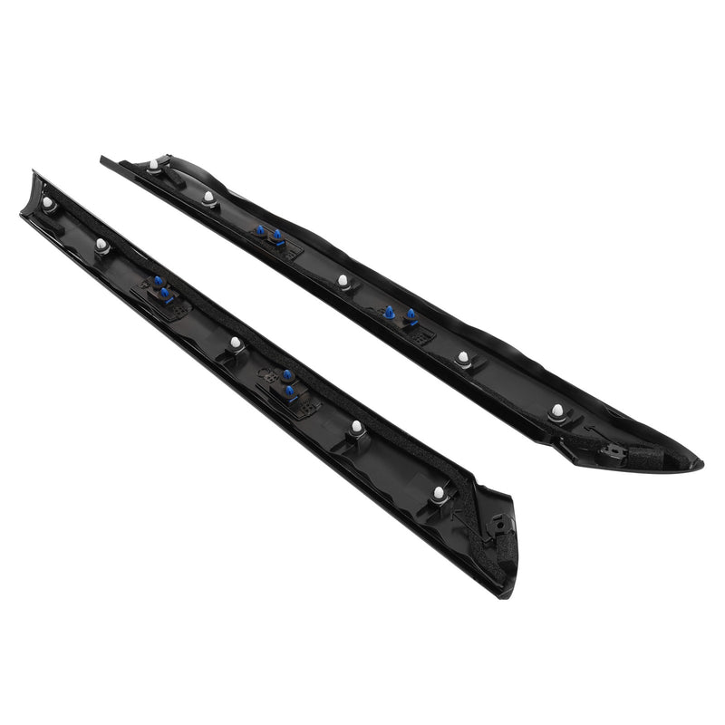 LH RH Exterior A-Pillar Windshield Molding Garnish for Kia Soul 2014-2019 2x