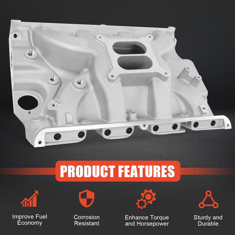 Aluminum Intake Manifold for Ford 352 360 390 406 410 427 428ci FE V8