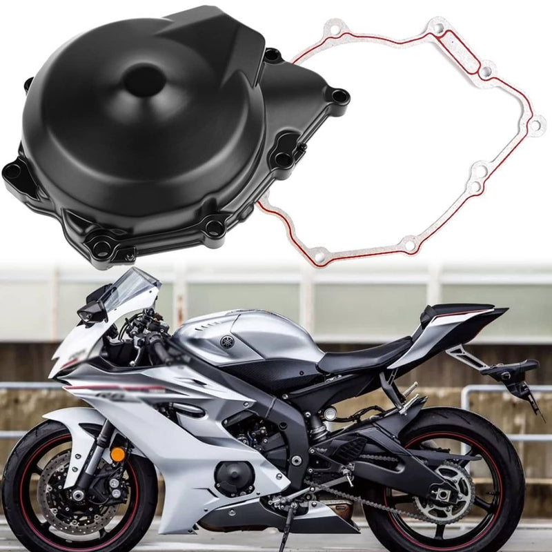 Left Engine Stator Cover Crankcase for Yamaha YZF R6 2006-2008 2007