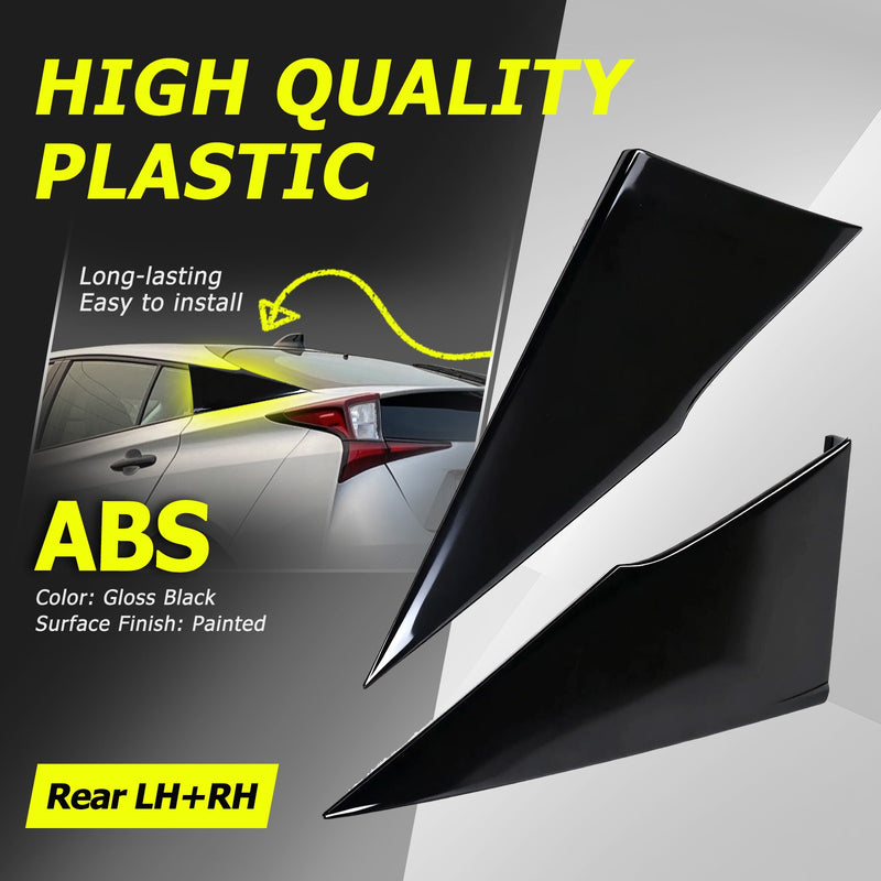 Rear LH RH Quarter Molding Cover Panel for Toyota Prius 16-22 Prius Prime 17-22