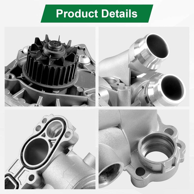 06H121026 Water Pump & Thermostat for Audi A3 A4 A5 VW CC Tiguan GTI 2.0T