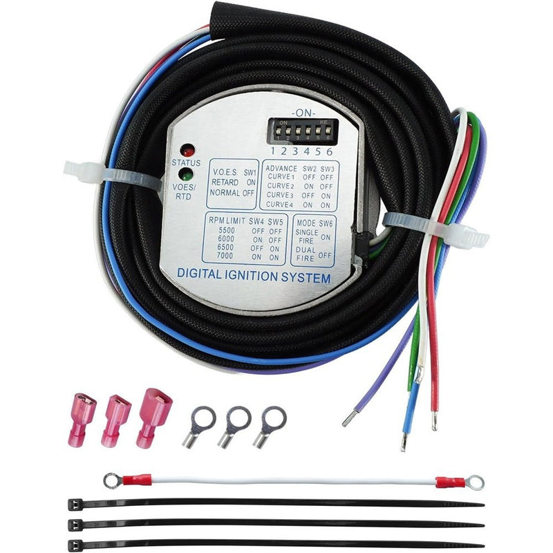 53-644 Electronic Ignition Module for Harley Dyna Programmable Single Fire