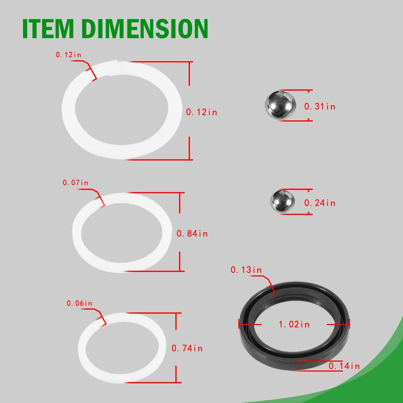 328.12002 Floor Jack Seal Kit for Sears Craftsman Series 1.5 Ton