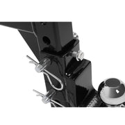 DURAFORCE 2" Receiver Trailer Hitch Ball Mount 9-1/2" Drop Tow Adjustable 7500lb