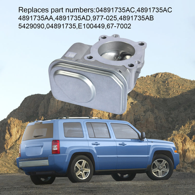 04891735AC Throttle Body for Chrysler Jeep Dodge 200 1.8L 2.0L Compass Caliber
