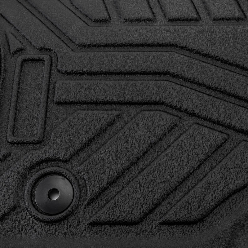 Heavy Duty Floor Mats Liners TPE Rubber for Ford F150 Super Crew Cab 2015-2025