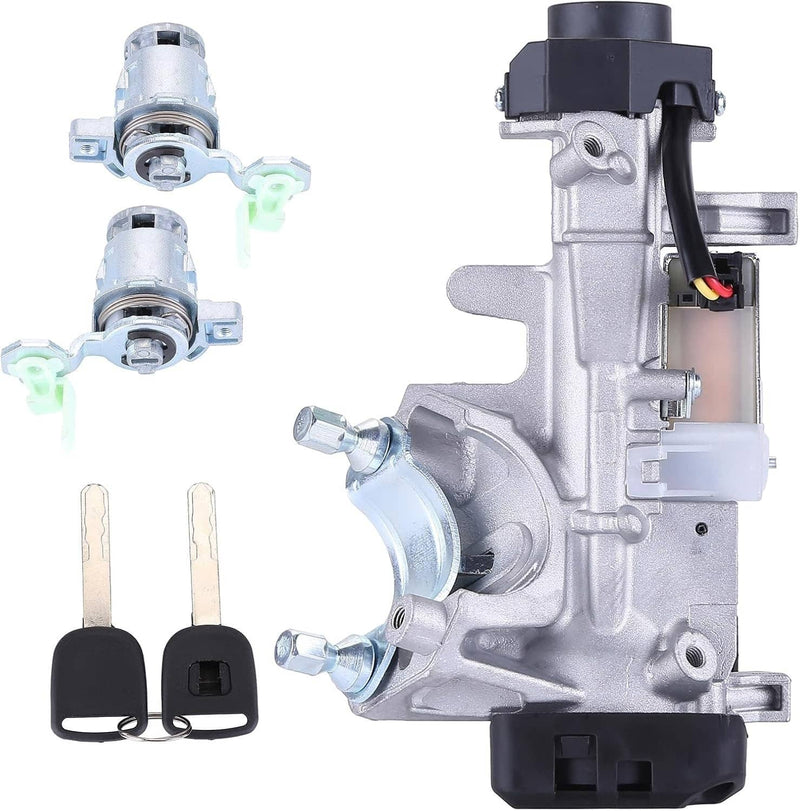 Ignition Switch Lock Cylinder 72185-S9A-013 with 2 Keys for Honda CR-V 2002-2006