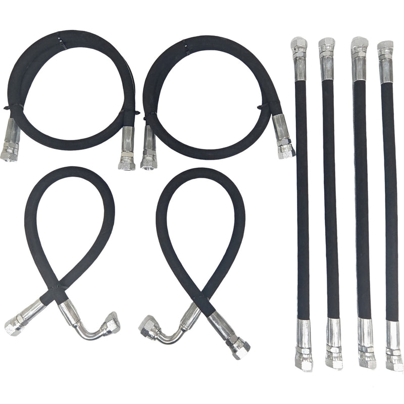 HYD 7J30376610 Hydraulic Hoses Kit for Kubota Loader Boom Bucket Cylinder
