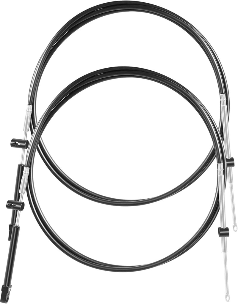 CC17910 10FT Boat Throttle And Shift Cables for Mercury 600A Gen1 Series