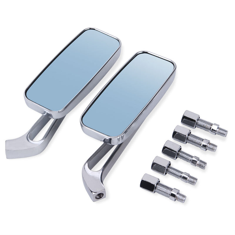 Chrome Rearview Mirrors for Harley Sportster Glide Motorcycle Universal