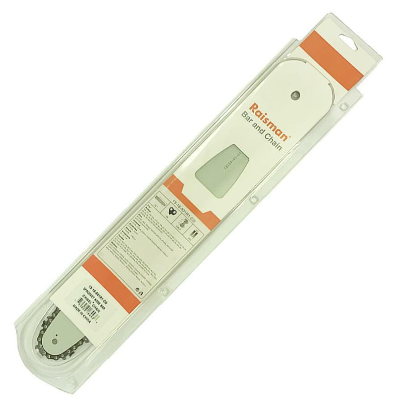 16 Inch Guide Bar and Chain 3/8 LP 050 56DL for Echo Poulan Efco Husqvarna