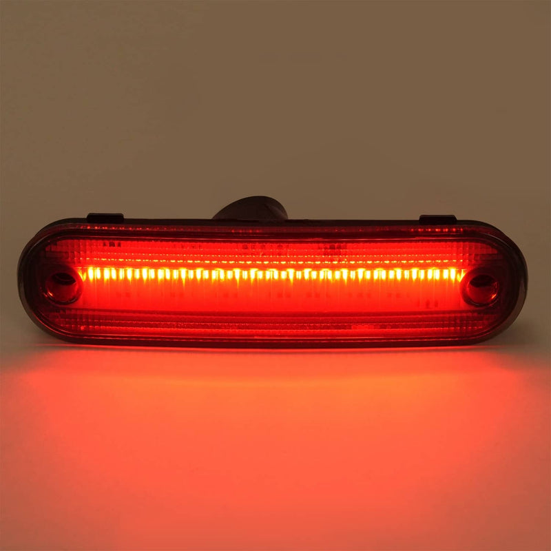 DURAFORCE LED Side Marker Light Smoked Lens Front Rear for Mazda MX-5 Miata 1990-2005 4X