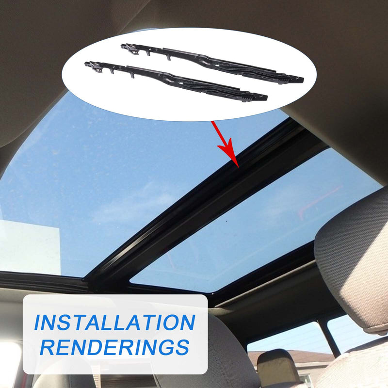 Sunroof Track Assembly Repair Kit Fits F150 2015-2020 F250 F350 F450 2017-2019