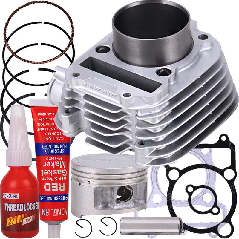 Cylinder Piston Gaskets Top End Rebuild Kit for Yamaha XT225 TTR225 TTR230 ATV
