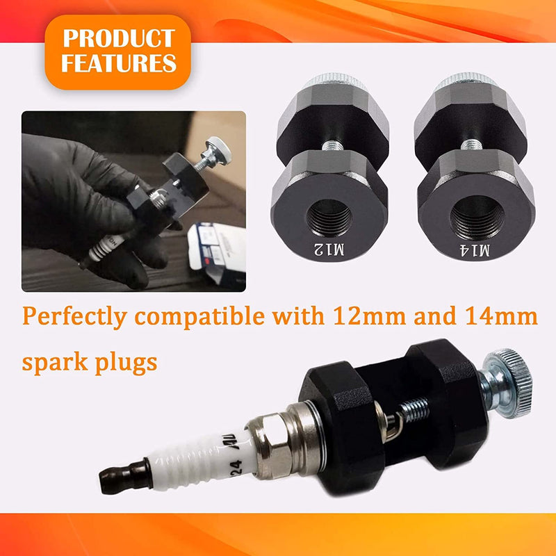 12mm &14mm Engine Spark Plug Caliper Universal Precision Car Gap Tool