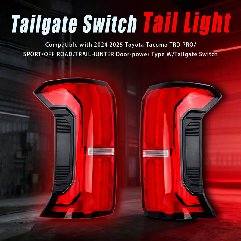 81550-AK050 Passenger Side LED Tail Light Assembly for Toyota Tacoma