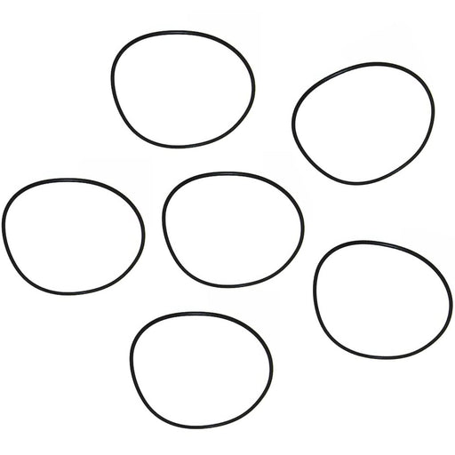 DURAFORCE 0765554 0335523 Cylinder Head Rubber O-Ring for Johnson Evinrude OMC 6Pcs