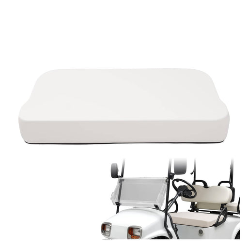 DURAFORCE Golf Cart White Seat Bottom Assembly for EZGO Marathon Pre-Medalist 73-94