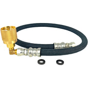 DURAFORCE 34 Inch Propane Hose for Forklift LPG Tank Cylinder Female Coupler Connector