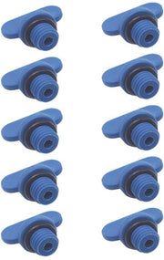 DURAFORCE 8M2000874 22-806608Q01 Manifold Block Drain Blue Plug Kit for Mercruiser 10X