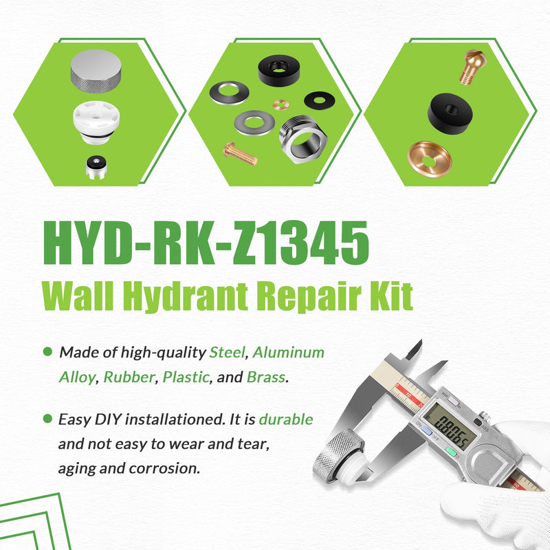 RK-Z1345 Wall Hydrant Repair Kit for Zurn HYD-RK-Z1345 66955-198-9