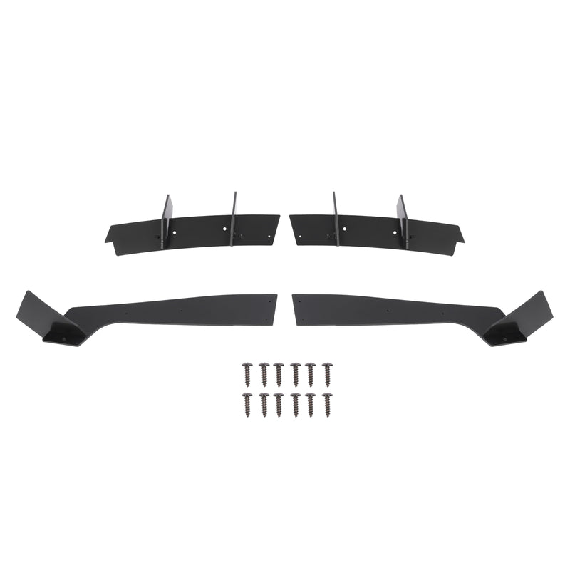 Rear Bumper Diffuser Rear Side Splitter PE for Ford Mustang 2018-2021 19 20