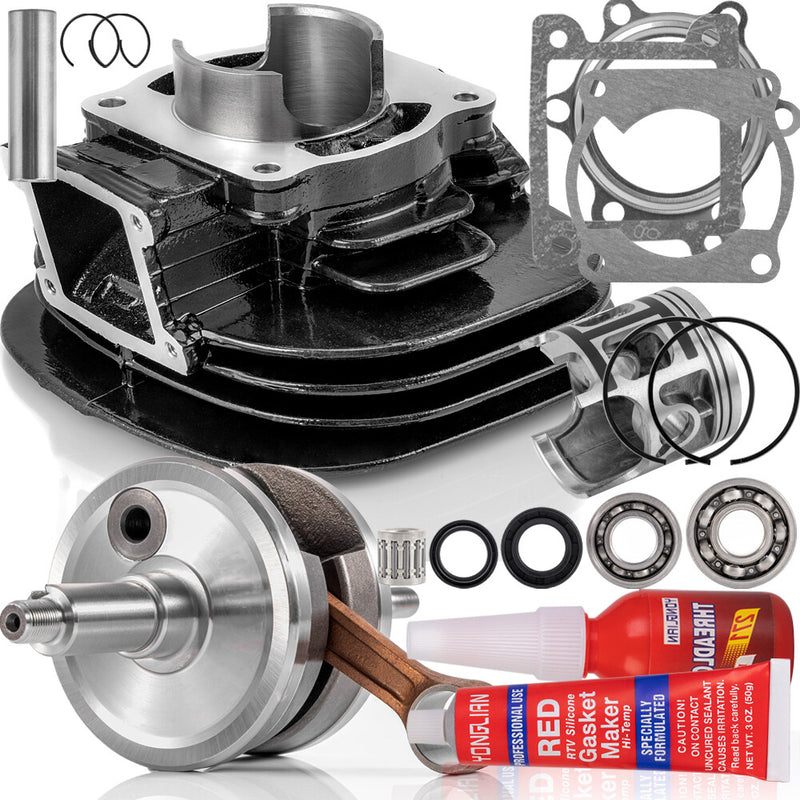 Cylinder Piston Crank Motor Rebuild Gasket Kit for Yamaha Blaster 200 1988-06