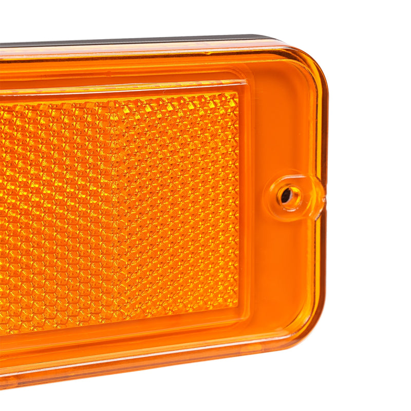 Front Amber Side Marker Lights for Chevrolet GMC C/K Pickup Trucks 1968-1972 Set