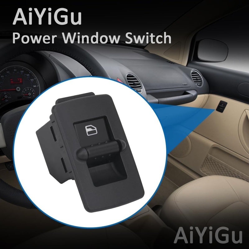 For VW New Beetle 1998 2010 Power Window Master Switch Driver Passenger Pair Set