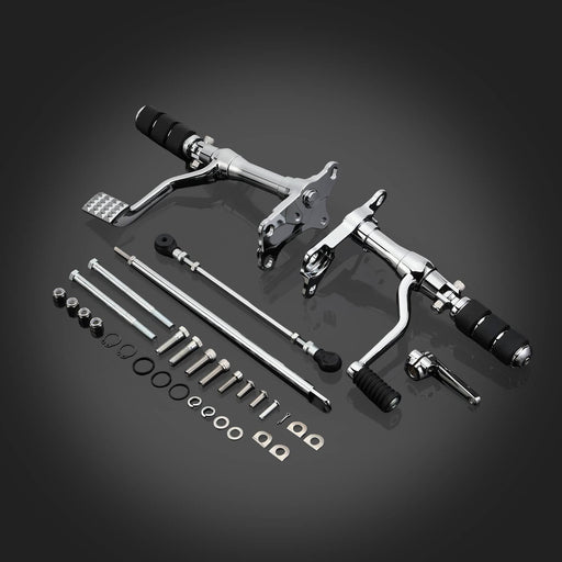 DURAFORCE Forward Controls Complete Kit Pegs Levers Linkages for 91-03 Harley Sportster