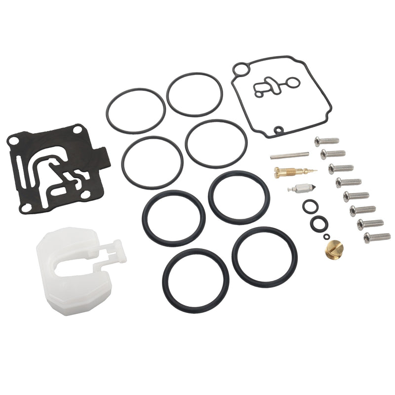 Carburetor Carb Rebuild Repair Kit for Yamaha F50 T50 4 Stroke 2001-2004 4 Set
