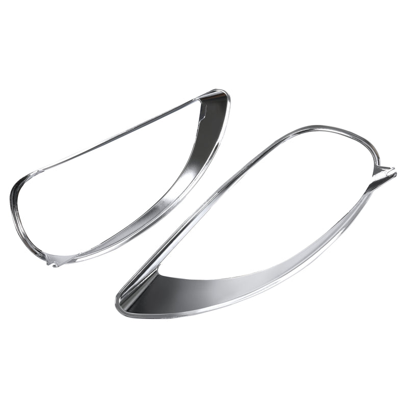 Chrome Headlight Bezel Trim Left & Right for Freightliner Columbia 2001-2017