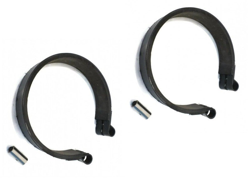 4 Inch Brake Band with Pin for Mini Bike Yerf Dog Kartco Go Kart Cart ATV 2 Pack