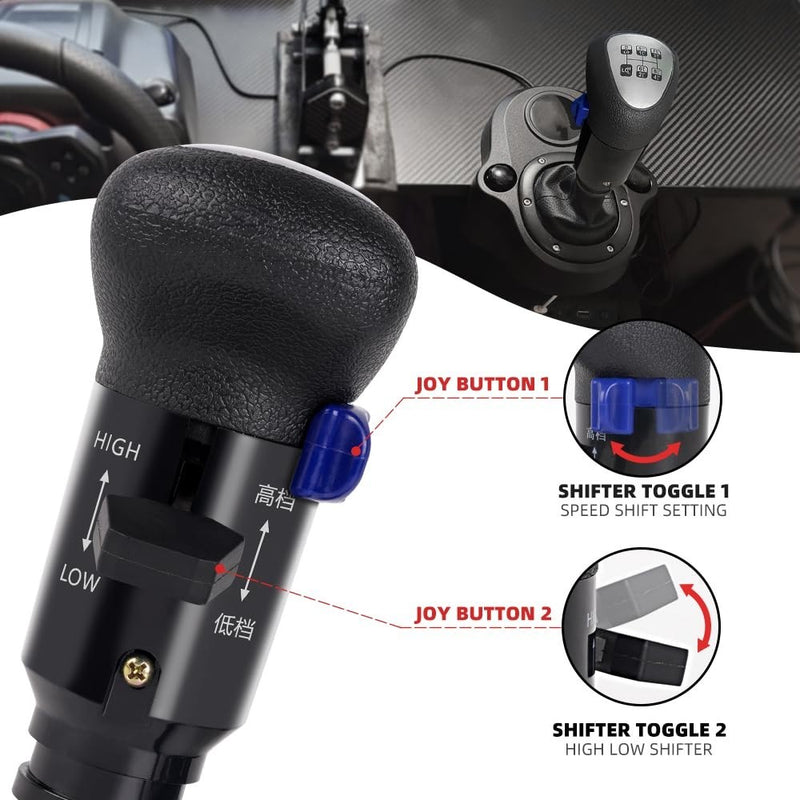Gear Shift Knob for Scania Truck ATS ETS H-Shifter for Logitech G25 G27 G29