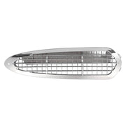 DURAFORCE Chrome Hood Side Grille Air Intake Vent Cover ABS for Freightliner M2 2002-2018