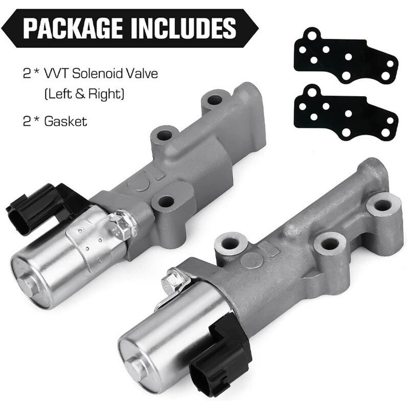 VVT Valve Engine Variable Timing Solenoid Left Right Set for Nissan Infiniti