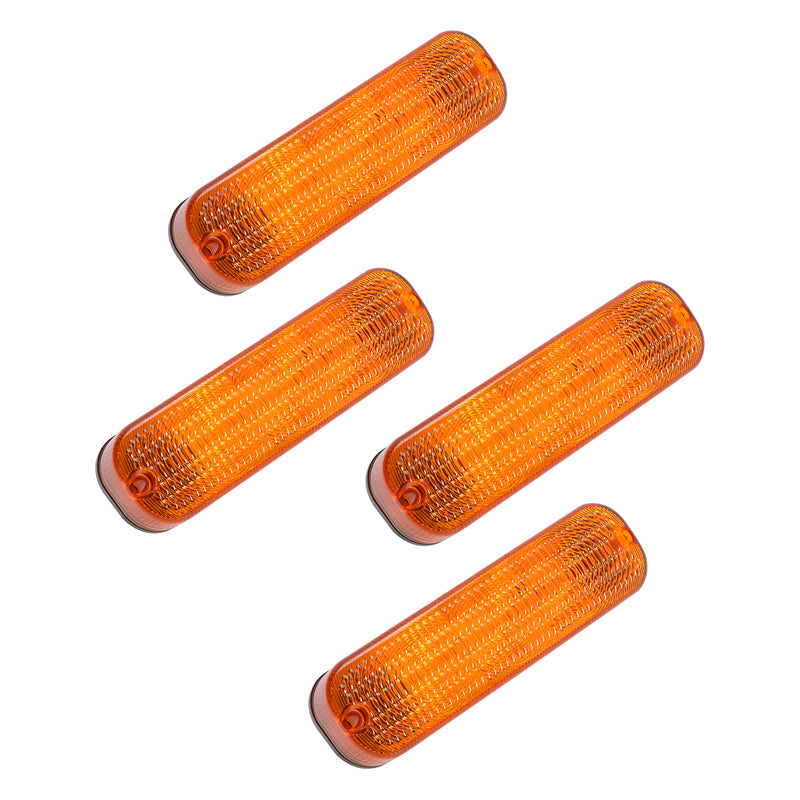 #AR60250 4 LED Amber Flashing Cab Lights for John Deere 30 Series 4030 4230 8450