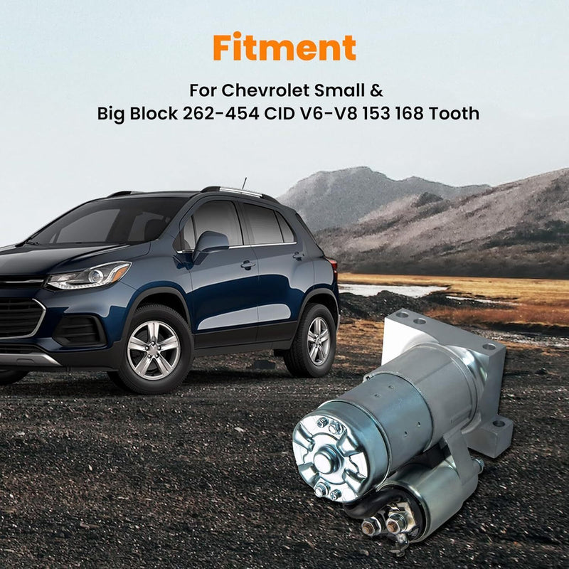 Starter Motor for Chevy SBC BBC GM Super Mini High Torque 1.4KW 12V 10 Teeth