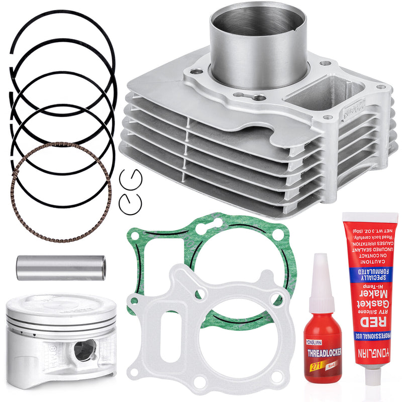 68.5MM Bore Cylinder Piston Gasket Kit for Honda Recon TRX250 Sportrax TRX250EX