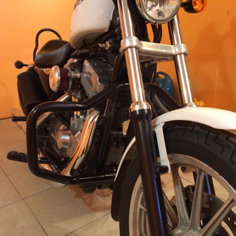 Mustache Engine Guard Crash Bar for Harley Iron 883 XL883N Highway