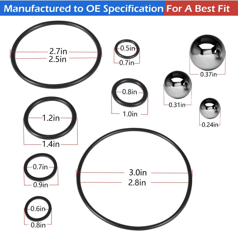 328 Series Floor Jack Seal Repair Kit for Matco AM200F 2 Ton