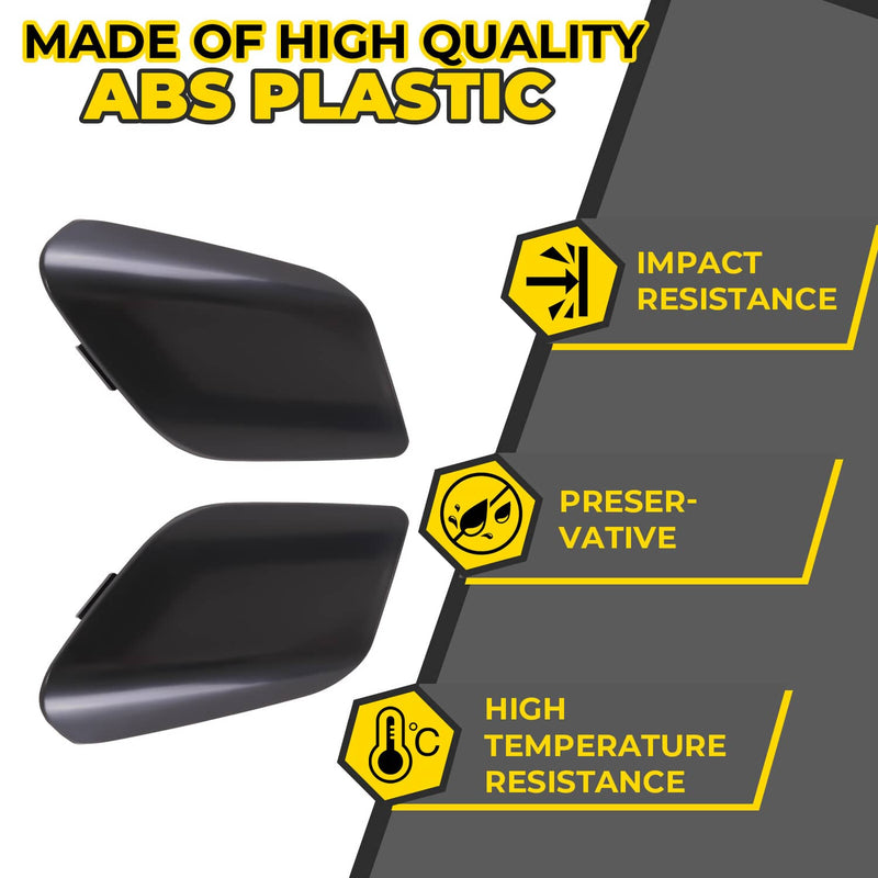 DURAFORCE LED Third Brake Light Trim Cover Cargo for Ford Transit 2018 2019-2020 Black