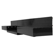 DURAFORCE Rear Step Bumper 83" Black Universal Screw-On for Enclosed Utility Body