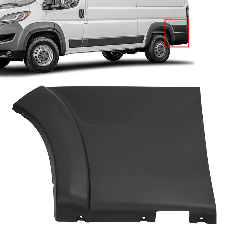 Rear Quarter Panel Bumper Flare Trim LH for RAM ProMaster 2019-2022